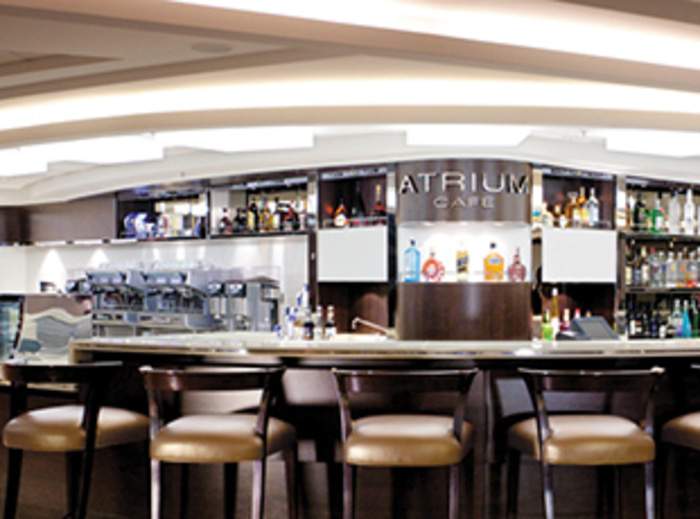 Norwegian Cruise Line Norwegian Epic Interior Cafe at the Atrium.jpg